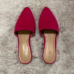ANOUND Hot Pink flats.
